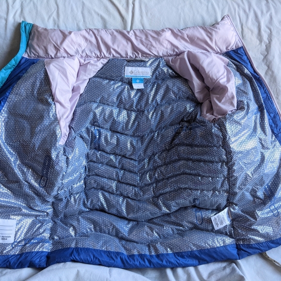 Like new girl Columbia Omni Heat jacket size M 10-12 - Picture 9 of 11